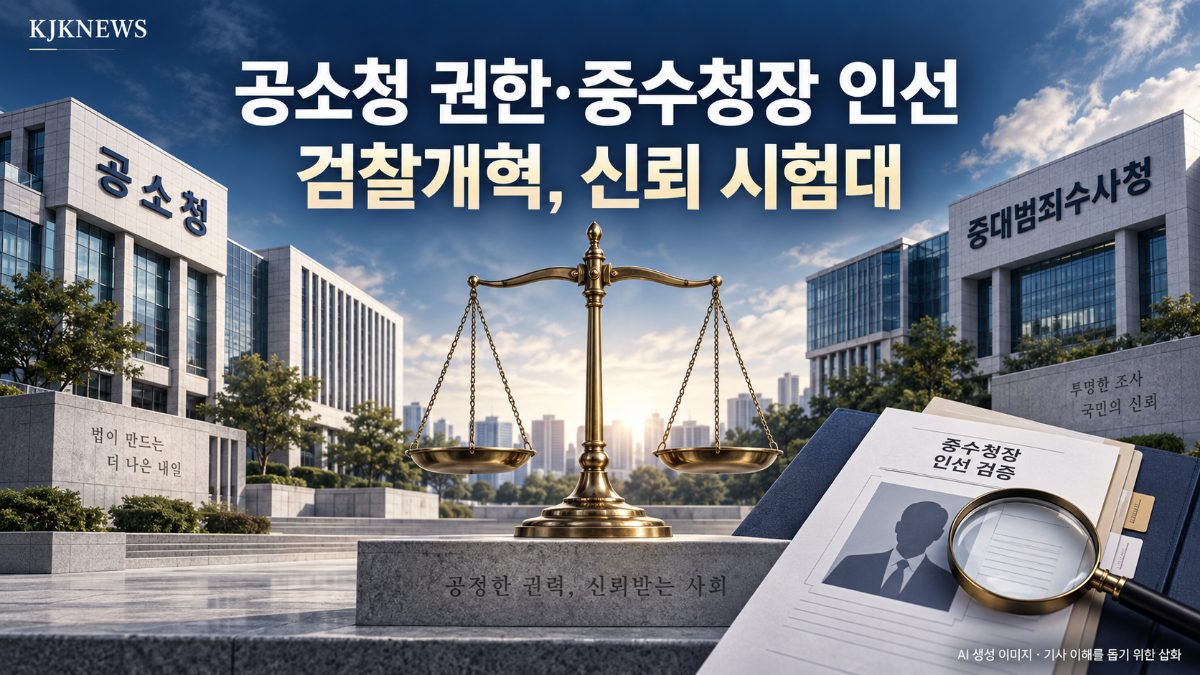 공소청 권한·중수청장 인선 논란…검찰개혁, 출범 앞두고 신뢰 시험대