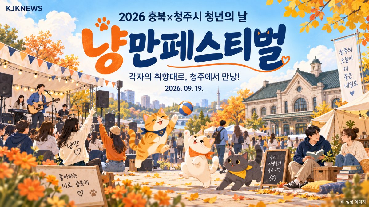 오늘은 청주에서 ‘만냥’…청년이 만든 ‘냥만페스티벌’ 열린다