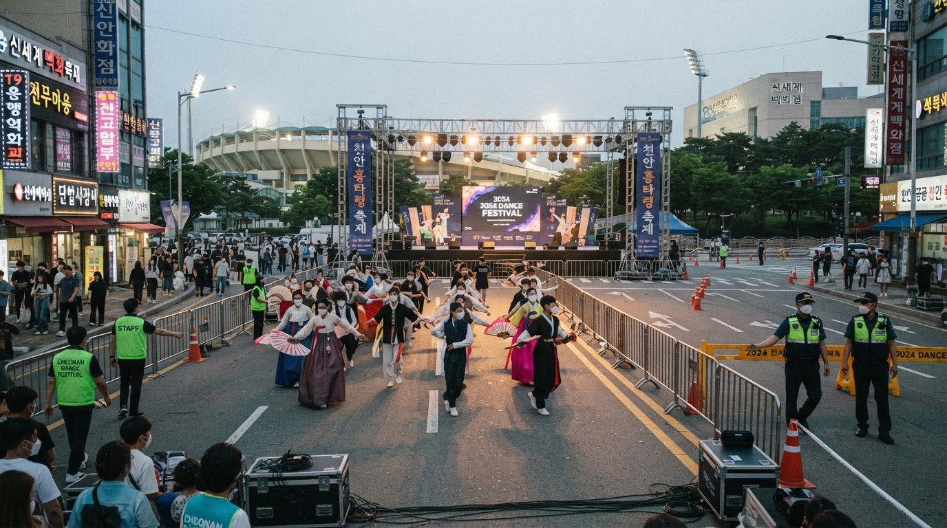 천안흥타령춤축제, 도심이 무대라면 무엇을 준비해야 하나